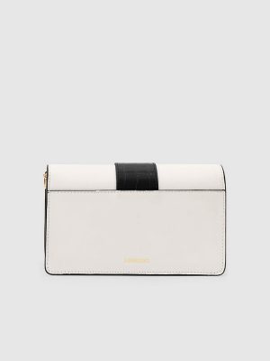Adrianne Metal Buckle Crossbody Bag