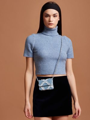 Camilla Denim Mini Bag