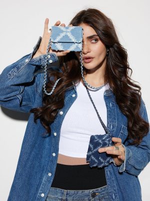 Camilla Denim Mini Bag