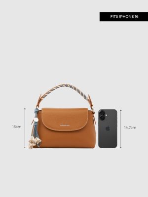 Chocolate Satchel Bag