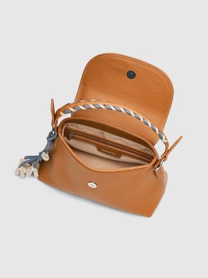 Chocolate Satchel Bag