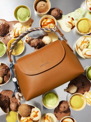 Chocolate Satchel Bag