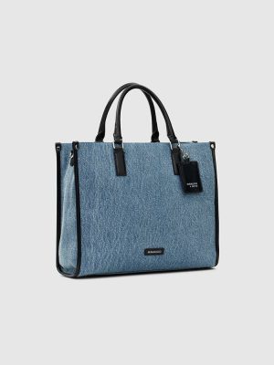 Denice Denim Tote Bag