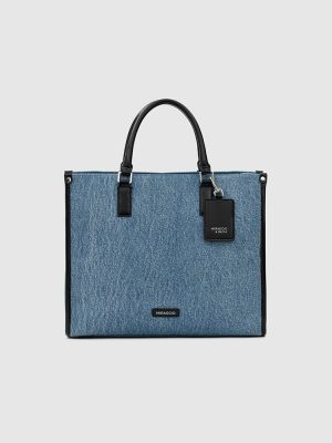 Denice Denim Tote Bag