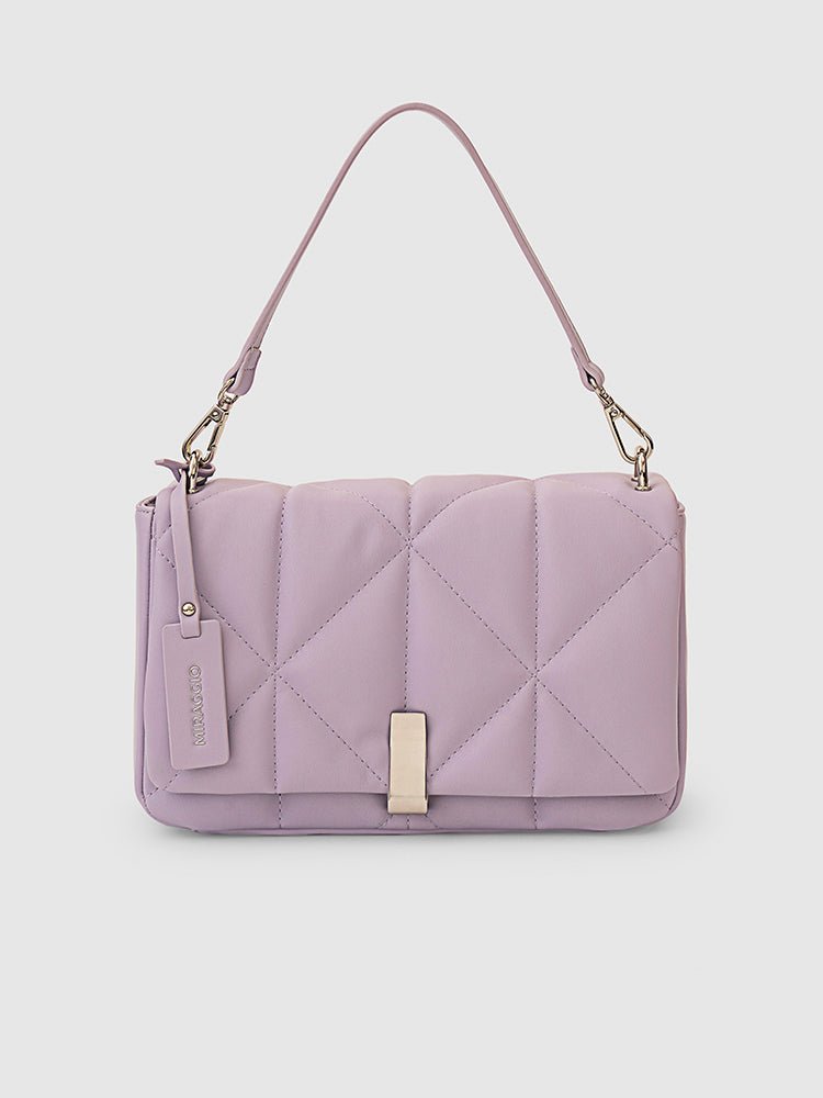 Genevieve Quilted Top Handle Sling Bag