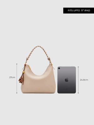 Hazelnut  Hobo Bag