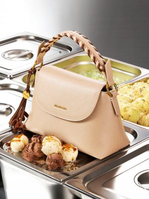 Hazelnut Satchel Bag