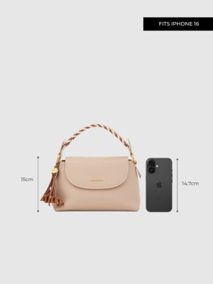 Hazelnut Satchel Bag