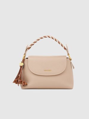 Hazelnut Satchel Bag