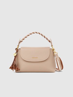 Hazelnut Satchel Bag