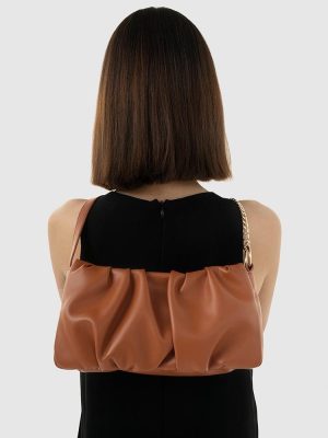 Irene Soft Gathered Shoulder Bag